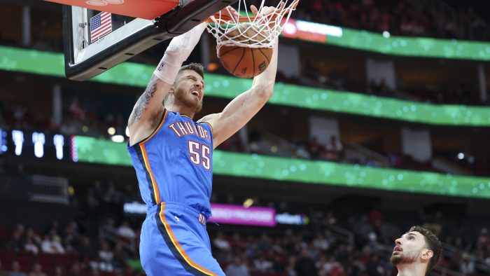 Il centro degli Oklahoma City Thunder Isaiah Hartenstein si diverte nella scalata dell’NBA – Andscape