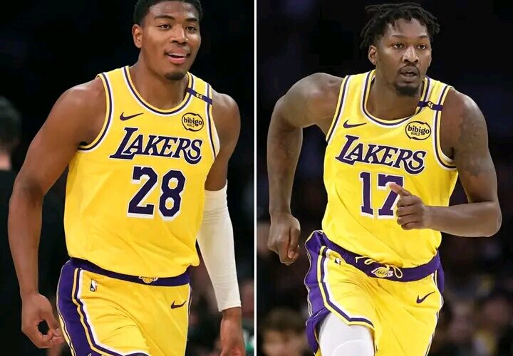 *LAKERS’ ROSTER DILEMMA: WHO WILL BE THE ODD ONE OUT IN THE PURSUIT OF A DOMINANT CENTER? RUI Hachimura OR DORIAN FINNEY-SMITH—THE TOUGH DECISION THAT COULD SHAPE THE TEAM’S FUTURE* The Los Angeles Lakers are reportedly exploring trade options to bolster their roster, and one position that has been identified as a key area of need is the center position. With the potential departure of Anthony Davis, the Lakers need to find a dominant big man to anchor their defense and provide rebounding support. However, making room for a new center would require the team to part with one of their existing players, and the question on everyone’s mind is: who would be the odd one out? According to sources, the Lakers are considering trading either Rui Hachimura or Dorian Finney-Smith to make room for a dominant center. Both players are valued members of the team, but the Lakers’ front office believes that sacrificing one of them could be necessary to bring in a game-changing big man. *The Case for Trading Rui Hachimura* Hachimura has been a solid contributor to the Lakers’ roster, providing scoring and rebounding off the bench. However, his playing style is somewhat redundant with that of LeBron James, and his defense has been inconsistent at times. If the Lakers were to trade Hachimura, they would likely receive a significant draft pick or a role player in return. “Hachimura’s been a great addition to our team,” said Lakers coach Darvin Ham. “However, we need to evaluate our roster and make moves that will help us compete at the highest level. If trading Rui is what’s necessary to bring in a dominant center, then we need to consider it.” *The Case for Trading Dorian Finney-Smith* Finney-Smith has been a defensive specialist for the Lakers, providing toughness and rebounding support off the bench. However, his playing time has been limited in recent seasons, and his contract is considered expensive by some standards. If the Lakers were to trade Finney-Smith, they would likely receive a draft pick or a young player in return. “Dorian’s been a great defender for us,” said LeBron James. “However, we need to make moves that will help us win championships. If trading Dorian is what’s necessary to bring in a dominant center, then I’m all for it.” *The Impact on the Team* Regardless of who gets traded, the decision would undoubtedly have a significant impact on the team’s dynamics. Hachimura’s departure would leave a void in the Lakers’ bench scoring, while Finney-Smith’s departure would impact the team’s defensive depth. “We need to make a decision that will benefit the team in the long run,” said Lakers general manager Rob Pelinka. “It’s not going to be an easy decision, but we need to do what’s best for the team.” *The Potential Targets* The Lakers have reportedly been eyeing several dominant centers, including Ivica Zubac and Daniel Gafford. Both players are considered elite defenders and rebounders, and their addition would undoubtedly strengthen the Lakers’ roster. “We need to find a center who can protect the paint and rebound,” said Pelinka. “If that means trading one of our existing players, then we’re willing to do it.” *Conclusion* The Lakers’ roster dilemma is a complex one, and the decision to trade either Rui Hachimura or Dorian Finney-Smith would be a tough one. Both players are valued members of the team, and their departure would undoubtedly impact the team’s dynamics. However, if the Lakers are serious about competing for a championship, they may need to make some sacrifices and bring in a dominant center to anchor their defense. The question is: who would be the odd one out?