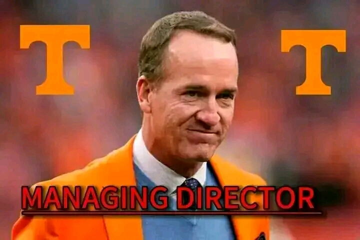 TENNESSEE VOLUNTEERS WELCOME NFL LEGEND PEYTON MANNING AS NEW MANAGING DIRECTOR: A NEW ERA OF EXCELLENCE BEGINS*   In a move that has sent shockwaves of excitement throughout the college football world,