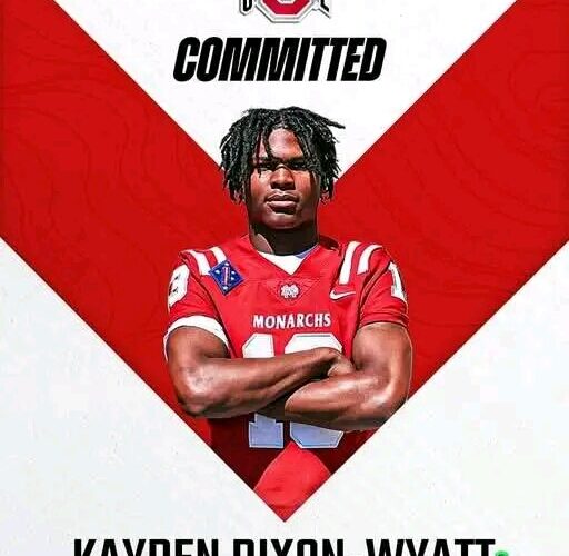 OHIO STATE LANDS COVETED 4-STAR WIDE RECEIVER KAYDEN DIXON-WYATT IN A RECRUITING COUP THAT SHAKES THE COLLEGE FOOTBALL LANDSCAPE AND SIGNALS A NEW ERA OF BUCKEYE DOMINANCE*