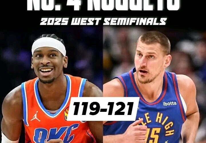 DENVER NUGGETS EDGE OUT OKLAHOMA CITY THUNDER IN THRILLING GAME 1 SHOWDOWN: AARON GORDON HITS GAME-WINNING THREE-POINTER AS NIKOLA JOKIC DELIVERS UNSTOPPABLE NIGHT TO TAKE 1-0 SERIES LEAD AND STEAL HOME COURT ADVANTAGE*