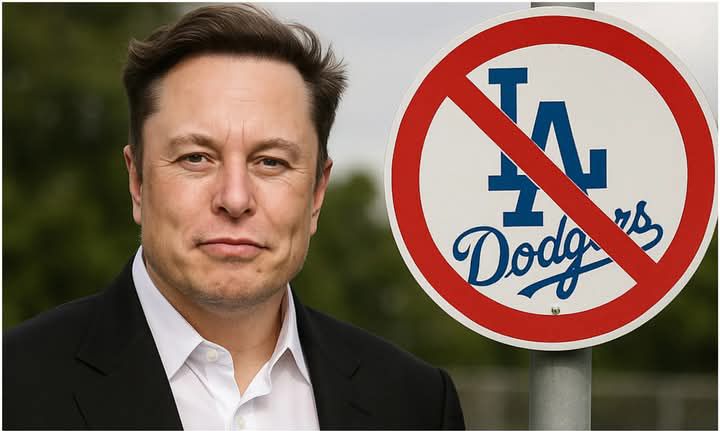 MLB BOMBSHELL: Elon Musk declares that if the Los Angeles Dodgers don’t partner with Tesla, he will ban Dodgers players and California residents from buying Tesla cars in the future – PINKY