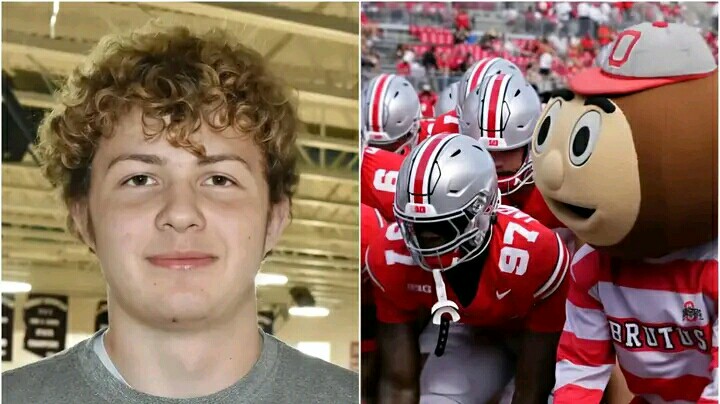 George Lamons stands 7 feet tall, No.1 player in America committs to Ohio State football over Tennessee vols and Georgia… – Two