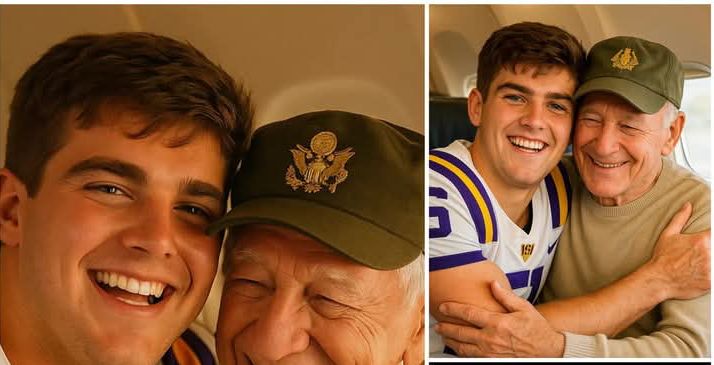 BREAKING NEWS: Garrett Nussmeier Gave Up His First-Class Seat to a Veteran as a Tribute – What He Did Next Surprised Everyone on the Flight..