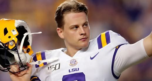 Joe Burrow Recognized by Time Square Magazine as the Greatest LSU Tiger of All Time_HESU